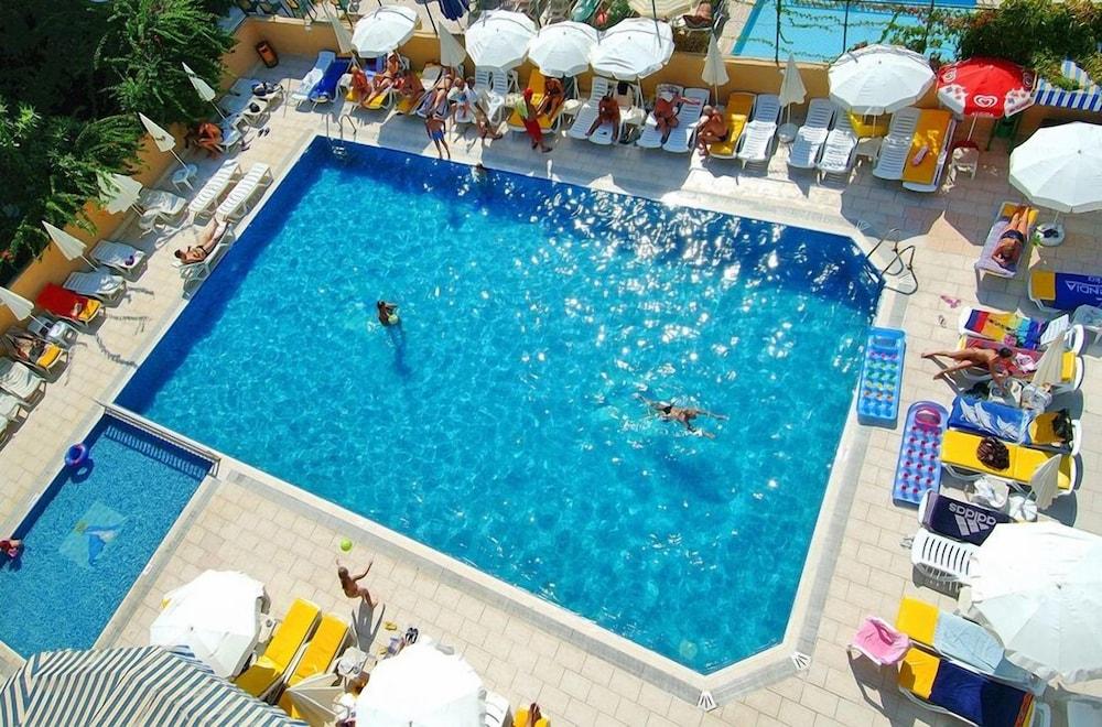 Hedef Kleopatra Golden Sun Hotel Alanya Exterior photo